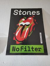 ROLLING STONES LIMITED EDITION 2018 EUROPE TOUR POSTER AND CASE