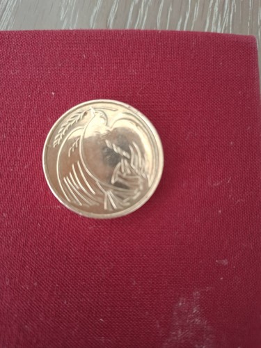 1995 two pound coin - two, dove