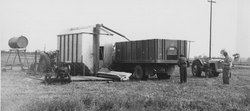 8x10 1950s farm grain - grain, dryer