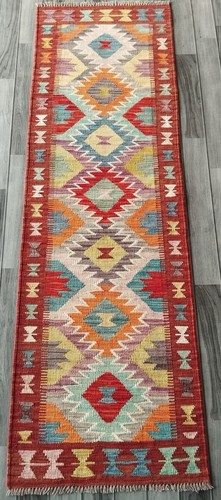 Multicolour handmade afghan - handmade,