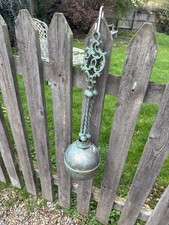 Antique French Church Incense Burner Brass/copper Verdigris Untouched
