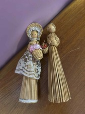 Vintage Corn Dollies X 2