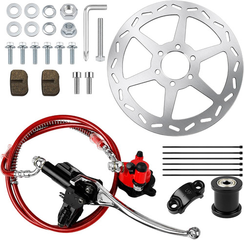 Hydraulic rear brake kit - hydraulic,