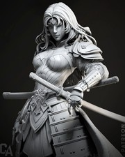 Printed 16k resin samurai - resin,