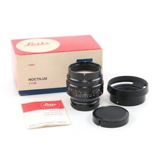 LEITZ 50MM F1 NOCTILUX E58 + 12519 HOOD 2ND BATCH + BOX 11821 #4893