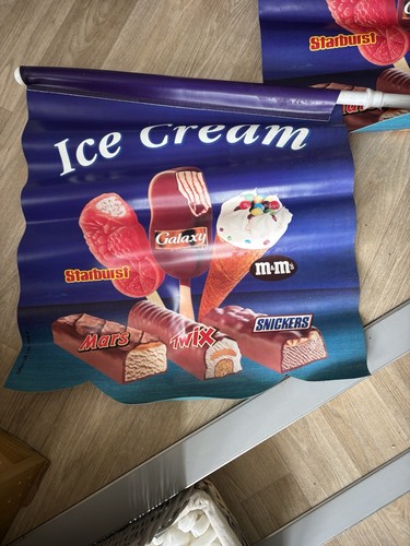 Ice cream advertising banner - cream,