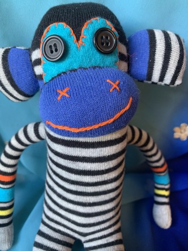 Handmade sock monkey one - handmade,