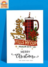 Christmas Card - "Jesus Fills