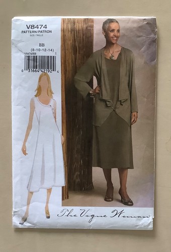 Vogue v8474 sewing pattern - vogue,