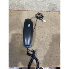 Argos B100 Slimline Corded Telephone LCD Display Caller ID Wall Mounted - Black