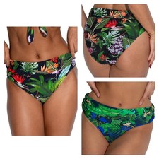 Pour Moi Palermo Bikini Brief Fold Over Flattering Womens Swimwear 21115R