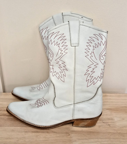 Ladies white leather - ladies,