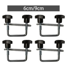 4x Roof Box U Bolt Clamp U