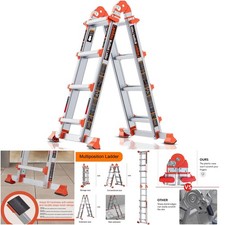 4 Step Telescoping Aluminum