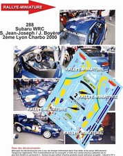 DECALS 1/43 REF 0288 SUBARU