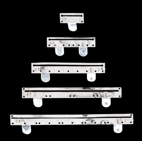 Medal mounting brooch bar 2 - mounting, 1-