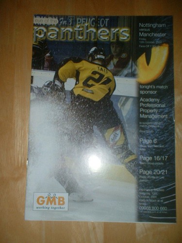 2001 nottingham panthers - 2001/2,