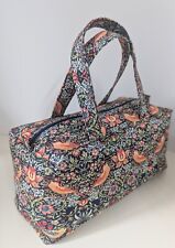 William Morris Strawberry Thief Navy Fabric Toiletry/Make Up Bag