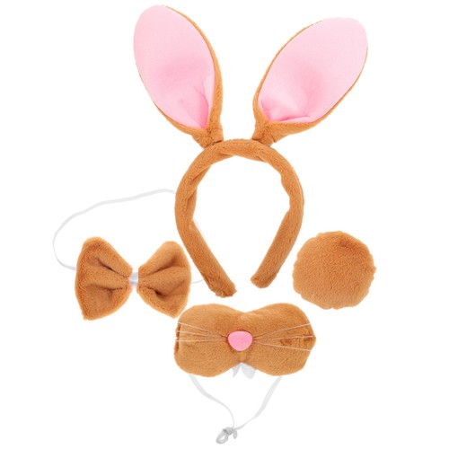Cute brown bunny ear - cute, headband