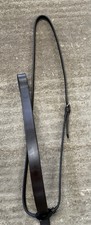 Good Quality Brown leather standing martingale Full Size