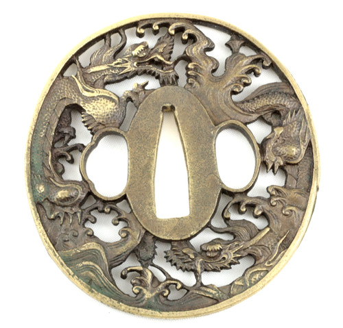 Antique japanese dragon - antique,