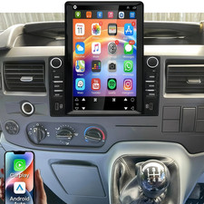 4+64G Head Unit Android 14 Carplay Radio Stereo GPS For 07-2013 Ford Transit Mk7