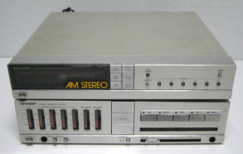 Sharp 207 stereo amplifier - sm-207,