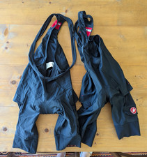 2 Pairs of Mens Castelli Ultimate Cargo Cycling Bib Shorts XS