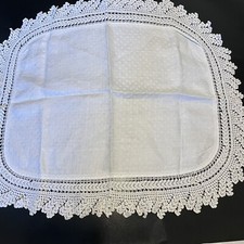 Large Doily White Cotton
