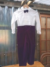 Vintage Boys Tuxedo Suit