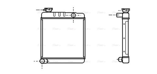 Ava coolant radiator - ava,