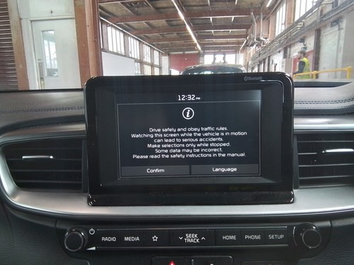 Kia ceed audio - sat, nav