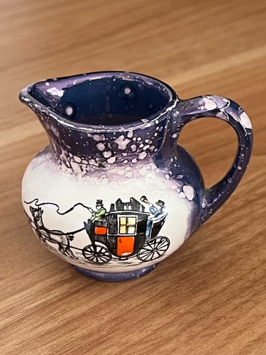 Vtg old castle - old, pottery
