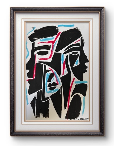 Hasworld original painting pop - original,