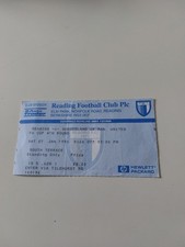 READING v MANCHESTER UNITED FOOTBALL TICKET FACUP 4TH RD 27TH JANUARY 1996