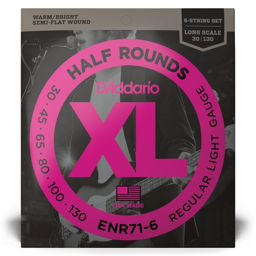 Addario enr71 half round - d'addario,