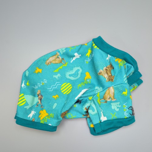 Build bear teal lion - a,