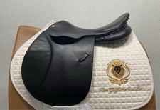 Pessoa 17.5” Medium Black Jump Saddle