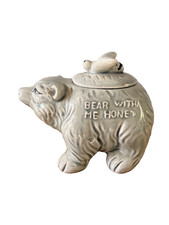 Honey pot bear grey  jam
