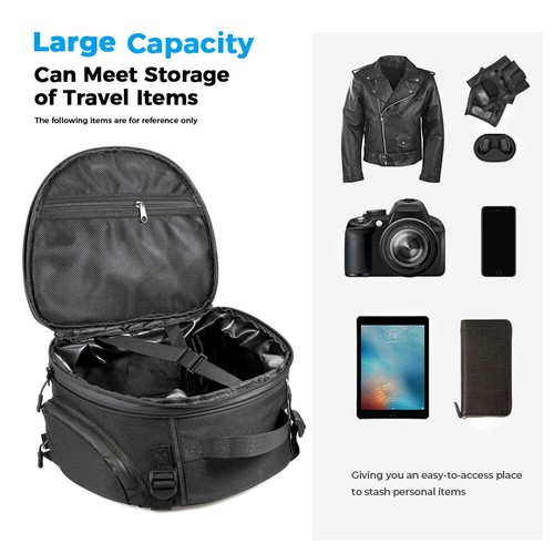 Motorcycle rear tail - tail, bag