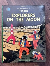Tintin hardback vintage book - ,