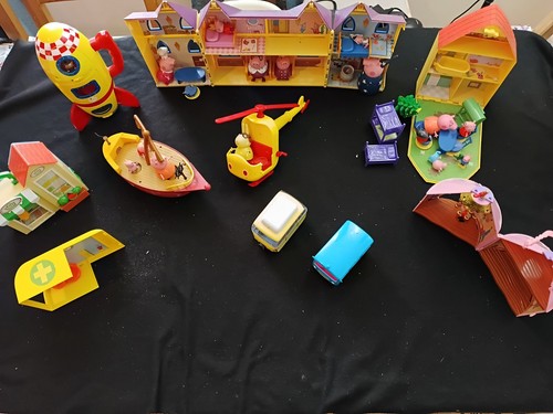Pegga pig toys job - toys, lot