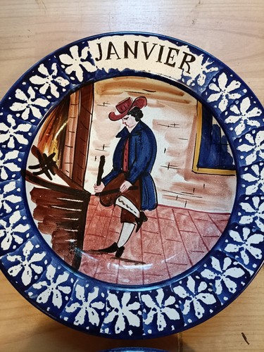 French faience tin glazed - french,