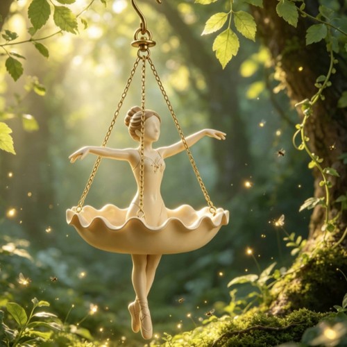 Ballet dancer hanging planter - ballet,