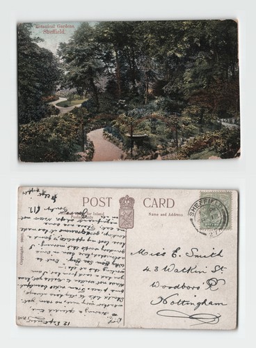 Postcard botanical gardens - postcard,