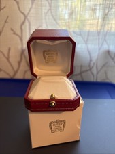 Cartier Red Ring Box Empty