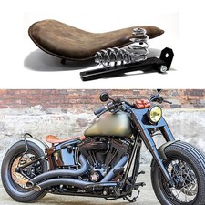 Brown bobber solo seat driver - seat,