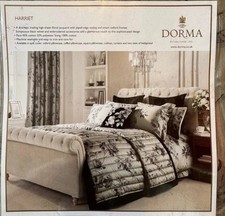 Dorma Harriet Charcoal Curtains Very Elegant Brand New with Tags