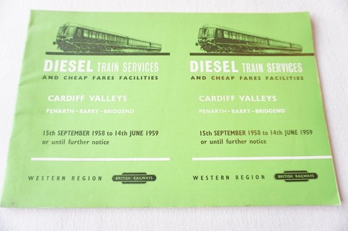 1958 cardiff valleys diesel - 1958,