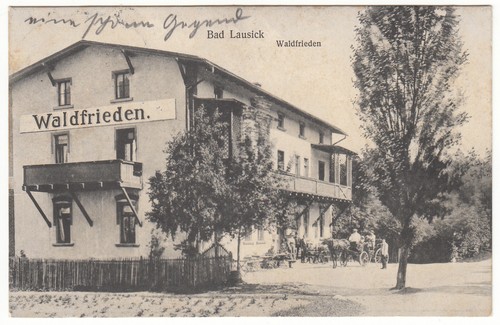Postcard bad lausick - postcard,